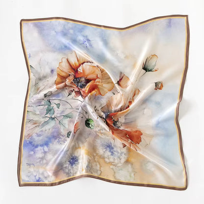 Mulberry silk scarf 65 cm