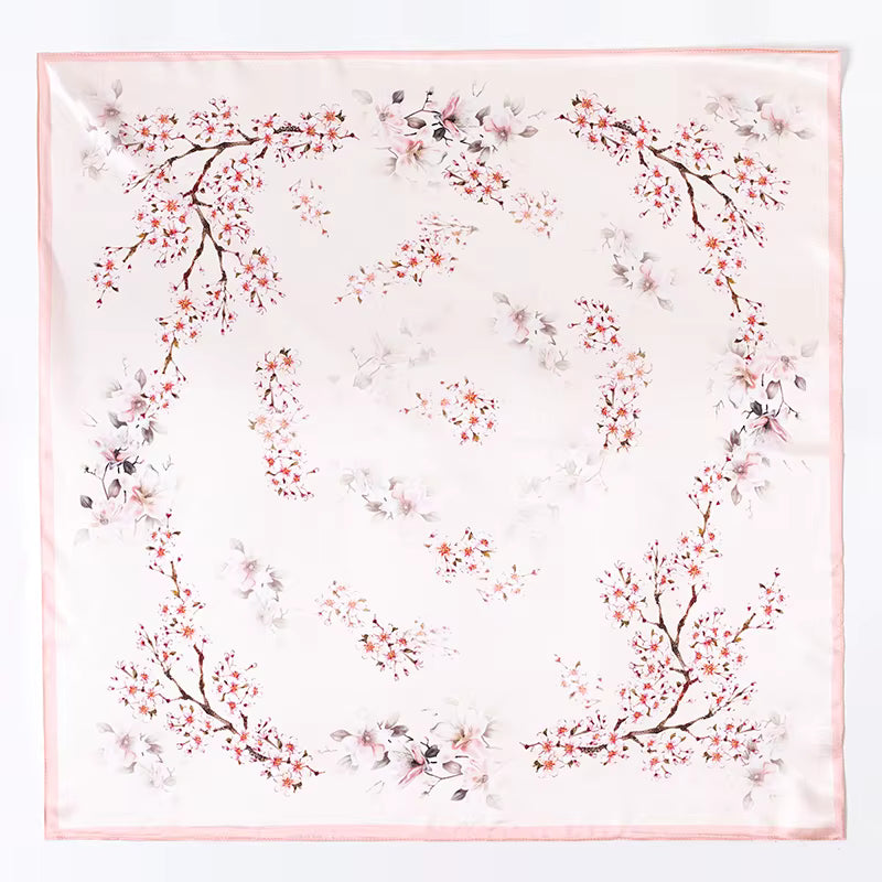 Mulberry silk scarf 65 cm