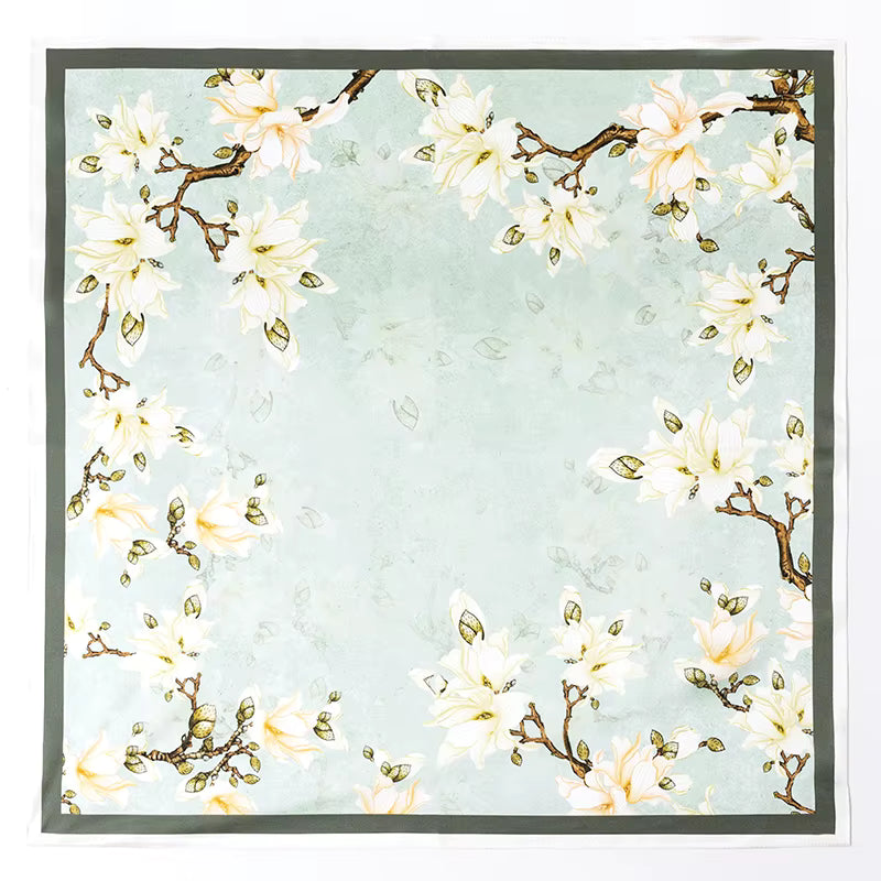 Mulberry silk scarf 65 cm