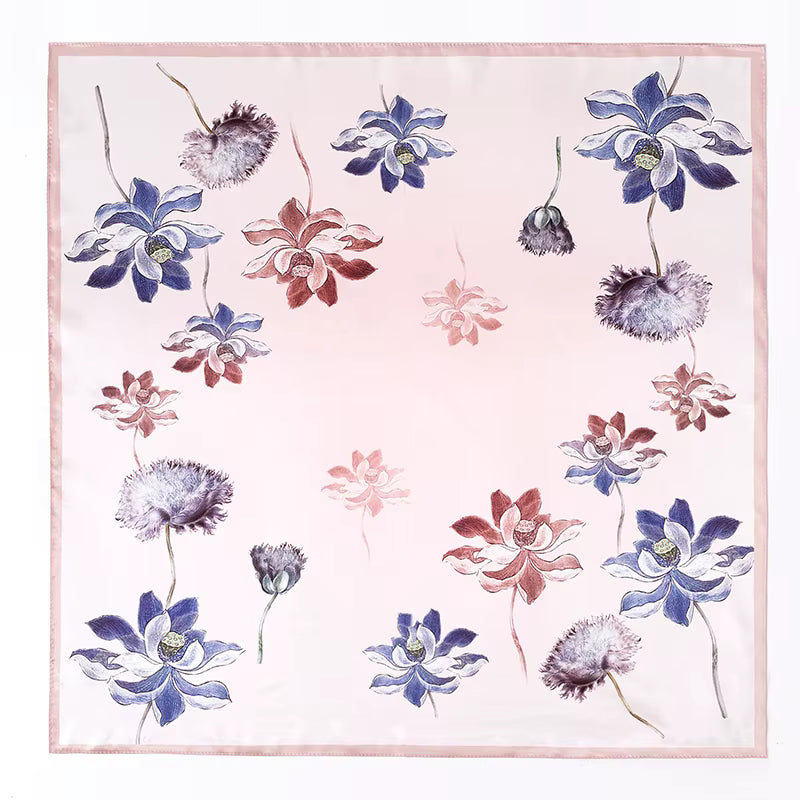Mulberry silk scarf 65 cm