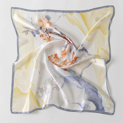 Mulberry silk scarf 65 cm