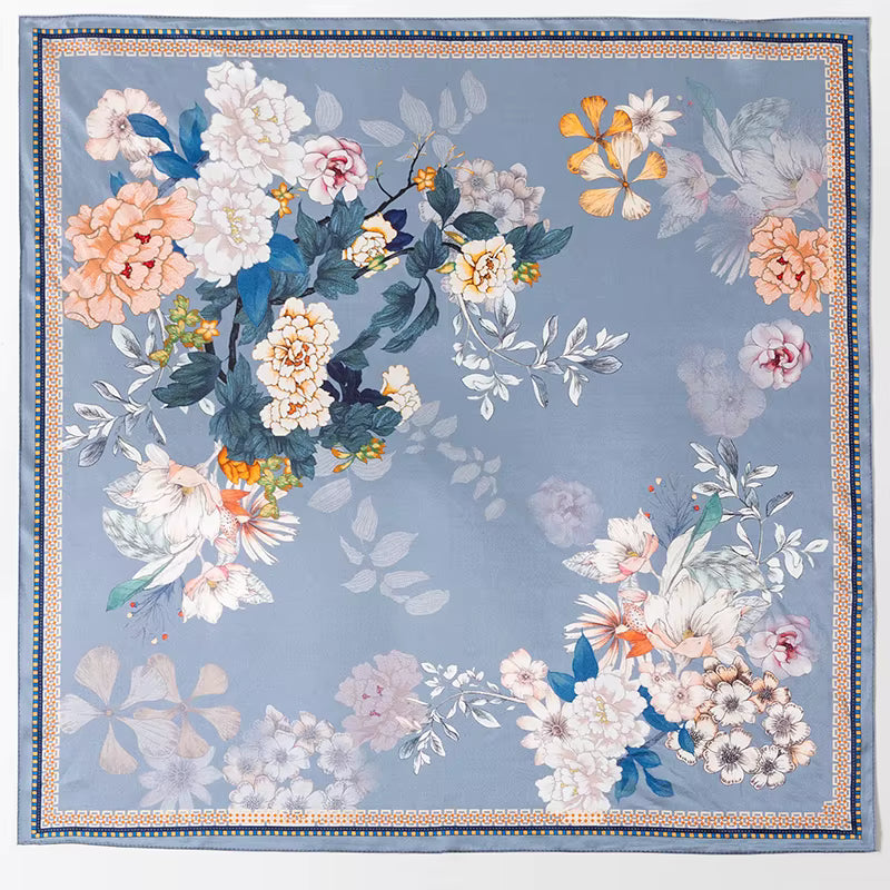 Mulberry silk scarf 65 cm