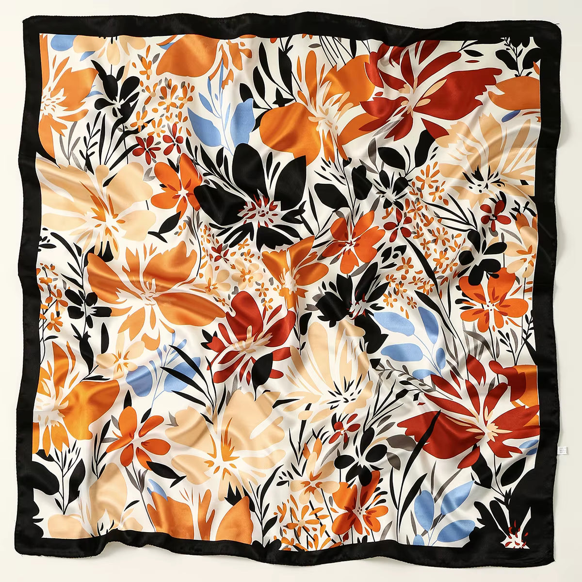 Satin Square Scarf 90 cm