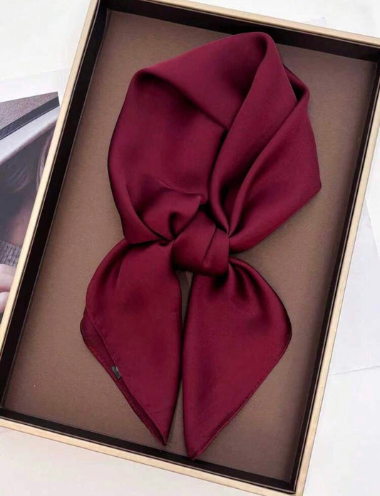 Solid Color Scarf 70 cm