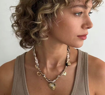 Scarf Layering Necklace