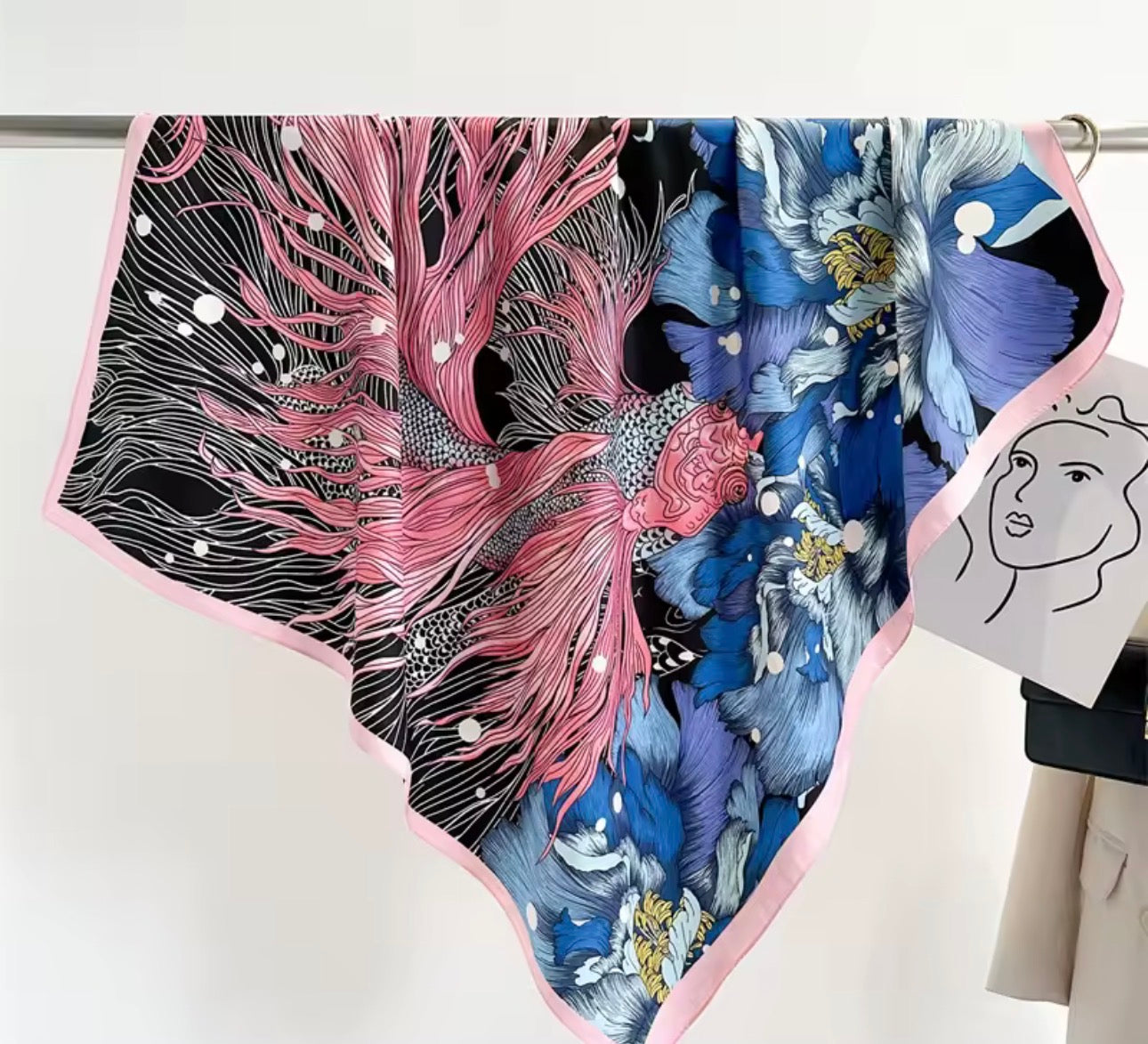 Luxurious Scarf 90 cm