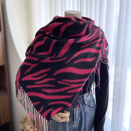 Zebra scarves