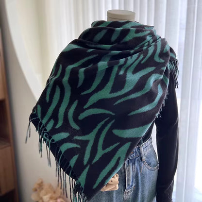 Zebra scarves