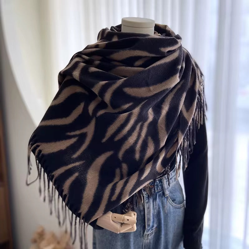 Zebra scarves