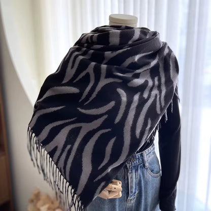 Zebra scarves