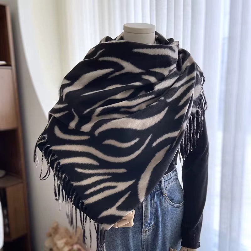 Zebra scarves
