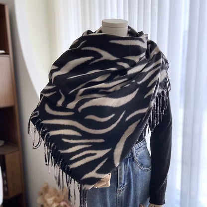 Zebra scarves