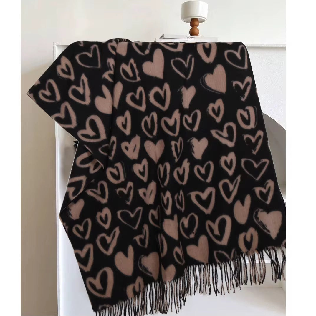 Heart scarves